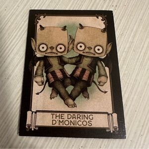 Gideon’s Bakehouse The Daring D'Monicos January 2024 Card